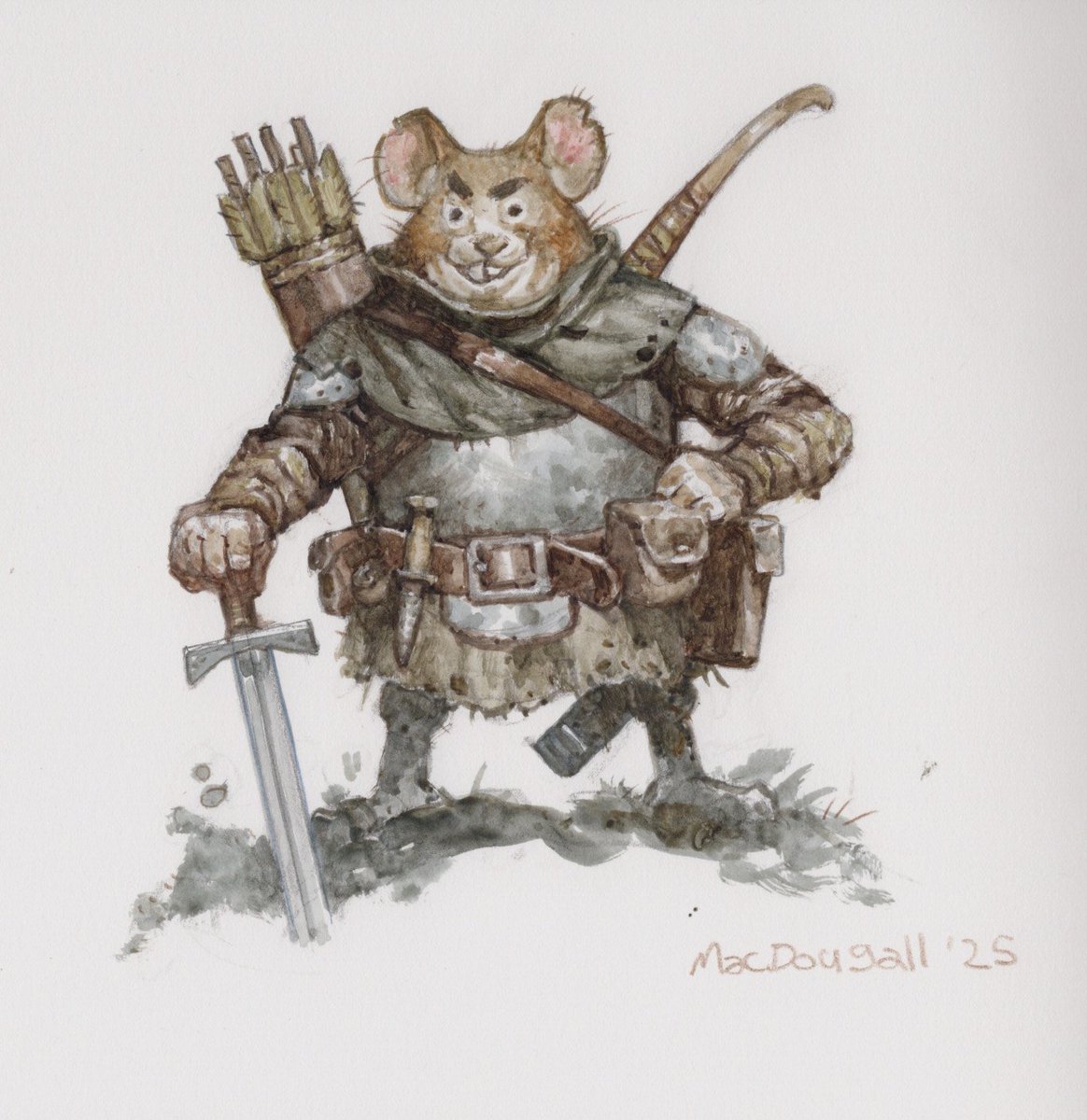 Husky - Squad Leader. Elite Guard Unit. Smart, bold, capable. Work continues on third Gwelf book. More soon. Tally Ho.