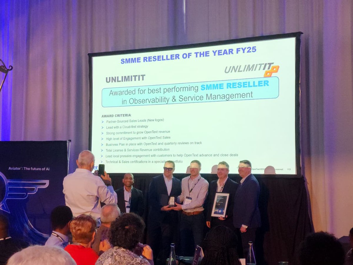 Well done to all OpenText's partners for their outstanding contributions and for setting new benchmarks of excellence. 

Here’s to your continued success and leadership in the region!

#OpenText #PartnerDay #AI #Cloud #EnterpriseIT #PartnerEcosystem #Chiief