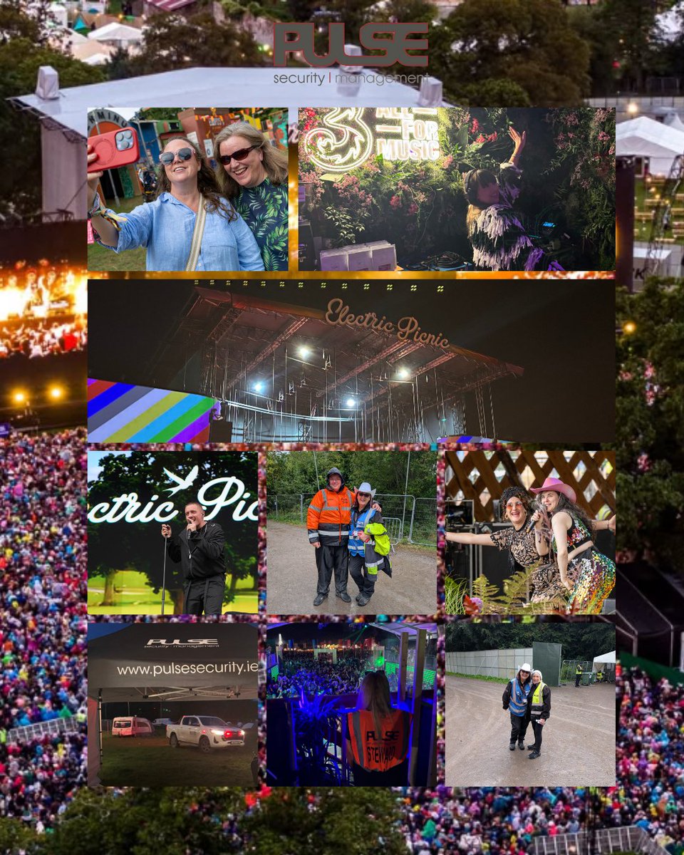 PulseSecurityM1's tweet image. Another great year at #ElectricPicnic2025 🎶

Our Pulse team were proud to deliver security across the entire site. Huge thanks to our incredible staff, @FestivalRepublic  &amp;amp; partners for trusting us year after year. 💪 #PulseSecurity