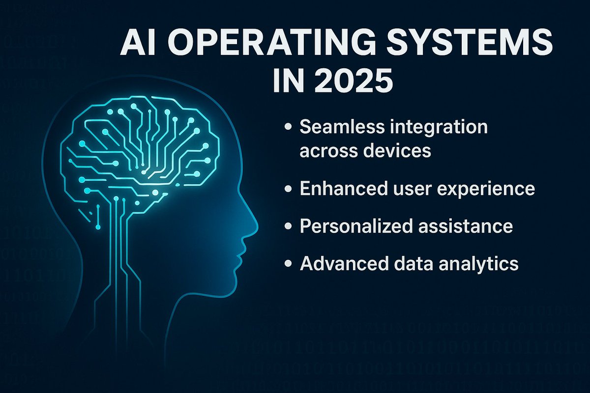 HasnainXAi's tweet image. Now, our real operating system isn’t on a laptop — it’s powered by AI. ⚡
From smarter emails to managing workflows, AI feels less like a tool &amp;amp; more like a digital teammate.
The question:
👉 But “How fast can we adapt?”

#AI #AIOperatingSystem #FutureOfWork #TechTrends