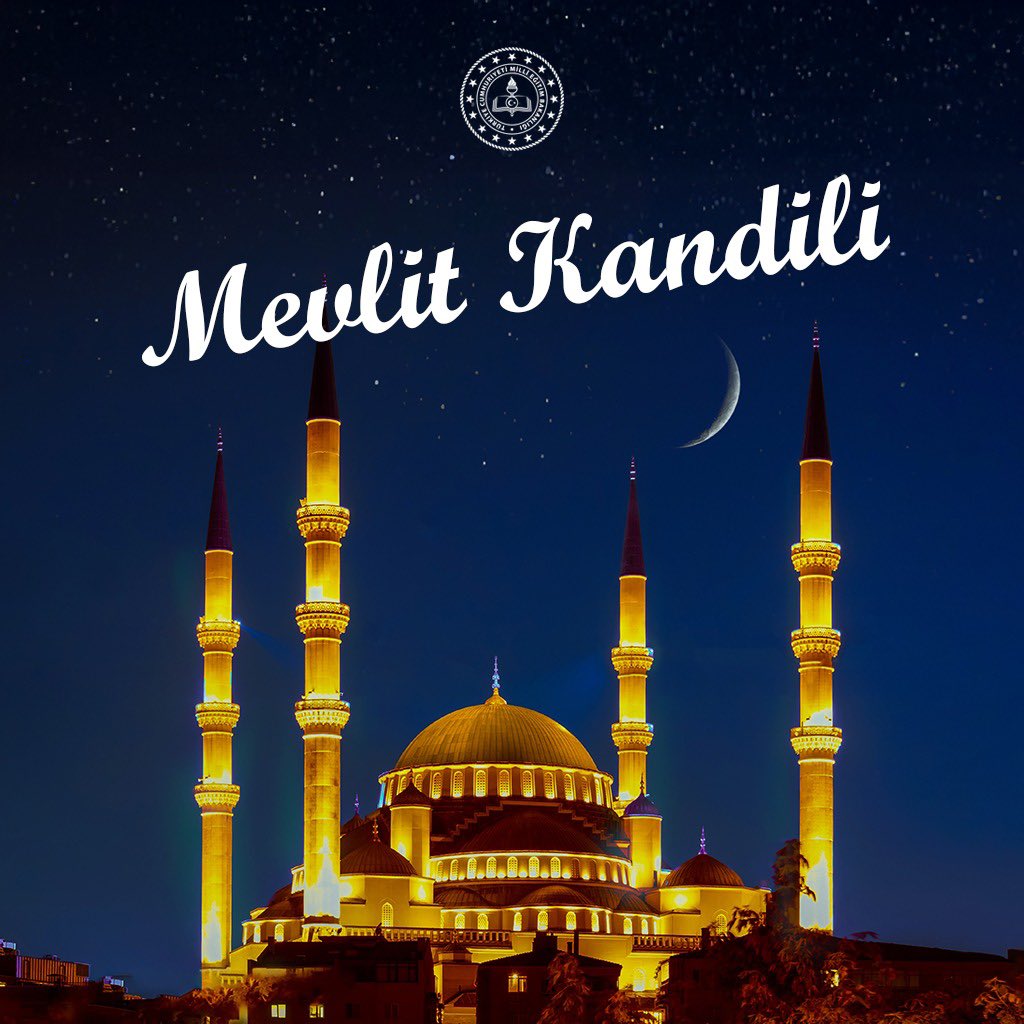 Ellerin duaya, kalplerin sevgiye açılacağı bu anlamlı günde ülkemiz, coğrafyamız ve tüm insanlığa huzur, esenlik ve barış diliyoruz.

Mevlit Kandilimiz mübarek olsun… 🙏🏻
