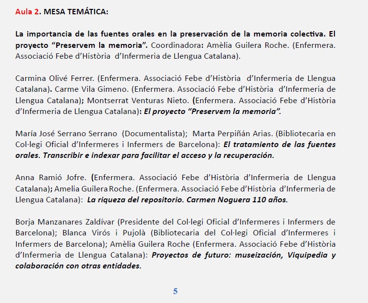 Preparada para participar en una  mesa temática del XIX CONGRESO DE LA SOCIEDAD ESPAÑOLA DE HISTORIA DE LA MEDICINA <a href="/SEHMedicina/">Sociedad Española de Historia de la Medicina</a> sobre Preservem la memòria amb <a href="/ameliaguiro/">Amèlia Guilera</a> <a href="/AnnaRamio/">Anna Ramió🎗💛</a> <a href="/carminaolive/">carmina olive</a> <a href="/BlancaVirosPujo/">Blanca Viros Pujola</a> #carmevila #mariajoseserrano <a href="/COIBarcelona/">Col·legi d'Infermeres i Infermers de BCN (COIB)</a> #preservemlamemoria