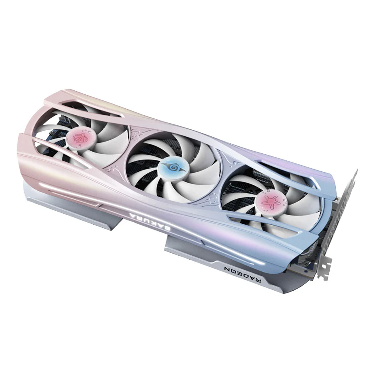 lovesharebuy's tweet photo. Yeston Sakura Atlantis Radeon RX 9070 XT GPU - Anime, Cherry Blossoms and Ocean Inspired Graphics Card - Available at Amazon: https://t.co/q6bGHPI1SU #sale #amazon #gpu #radeon #yeston #anime #gaming #gamers #technology #setup #pcgaming https://t.co/V9eFO2SOHw