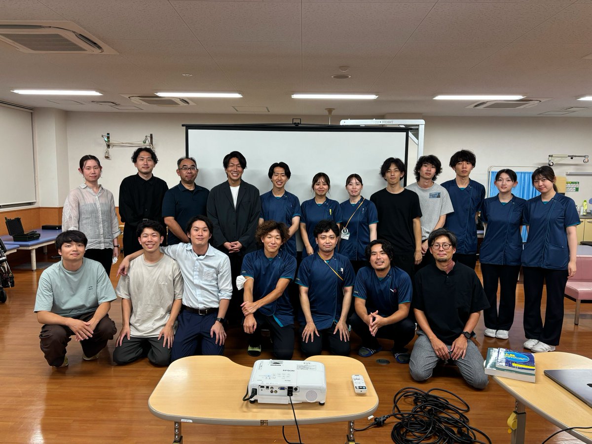 📢 第二回京都地方会のご報告
8/28に開催されました地方会では、病院紹介や評価（FMA・SIAS）のデモを行いました。
90名を超える応募があり、皆さまの関心の高さを感じました🙀
初のハイブリッド開催でトラブルもありましたが、今後の成長につなげていきます🤣
引き続きよろしくお願いいたします🙏