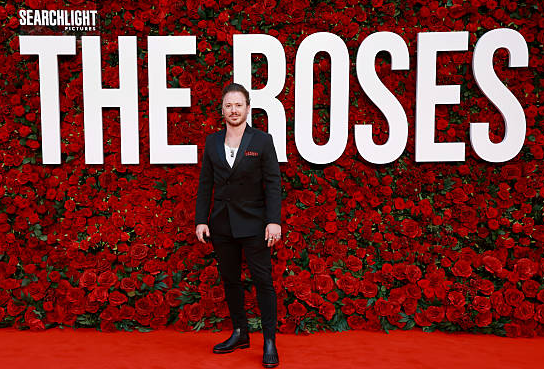 A cameo appearance from Ollie Dabbous (2&amp;3 South 1999) in the new film The Roses ... here he is attending the premiere in London last week