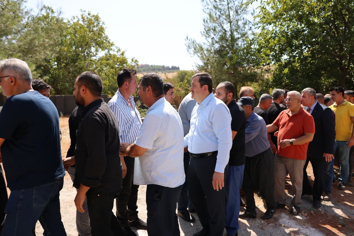 İl Başkanımız Sayın Fatih Muhaddis Fedaioğlu, il başkan yardımcılarımız ve il yönetim kurulu üyelerimiz ile birlikte, İl Başkan Vekilimiz Sayın Memik Terlemez’in hakkın rahmetine kavuşan amcasının oğlu Ahmet Terlemez’in cenaze merasimine katılım sağladı. 

Merhuma Allah'tan