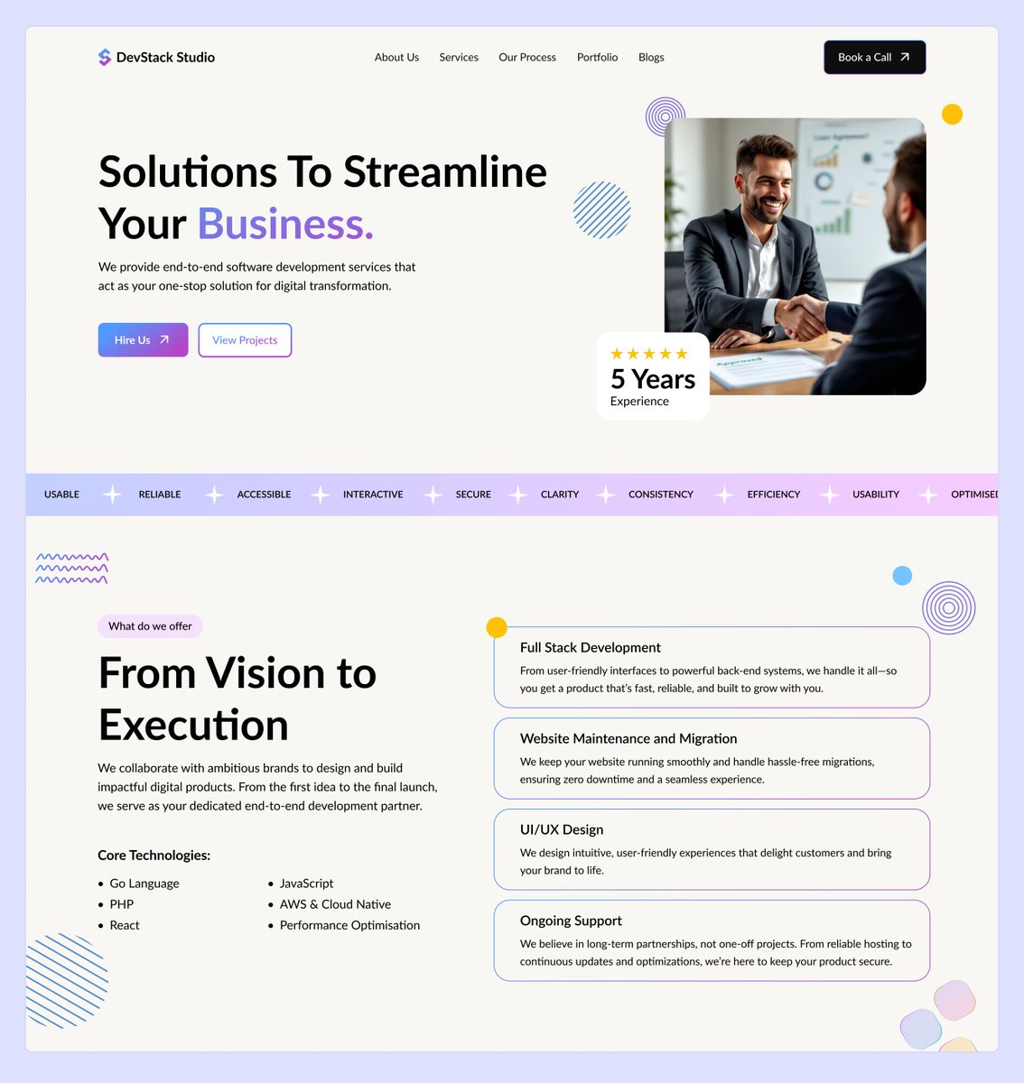 In Progress Landing Page Design.

What do you guys think? Give your honest feedback.