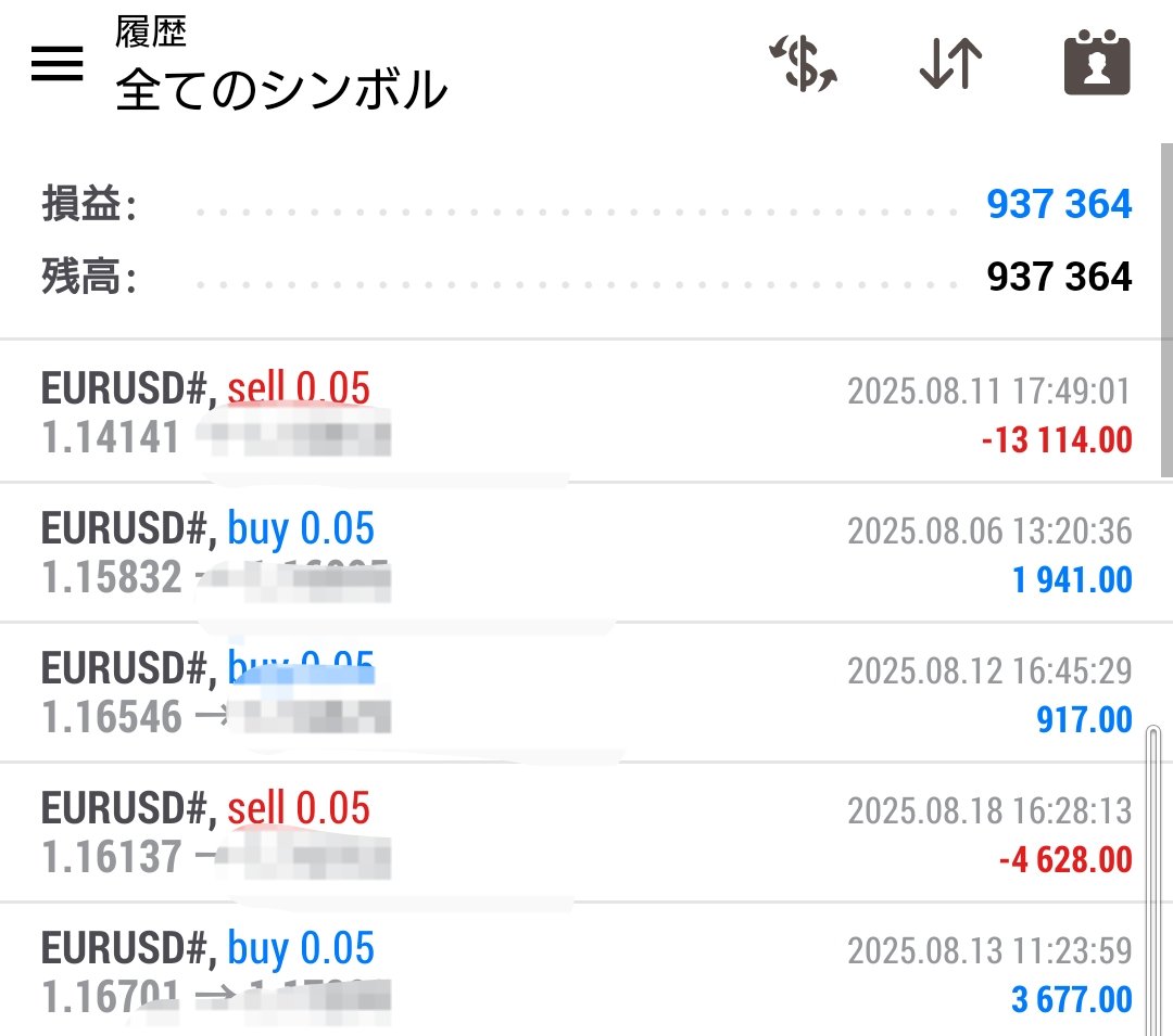 peerless_genso's tweet photo. 今年はめちゃくちゃ絶好調…

5月+120万8094円
月利120%

6月+44万4118円
月利44%

7月+107万2159円
月利107%

8月+93万7364円
月利93%

使っている奴は⬇
https://t.co/TzGHh2J3zH

 #ad https://t.co/tzdUapIRhL