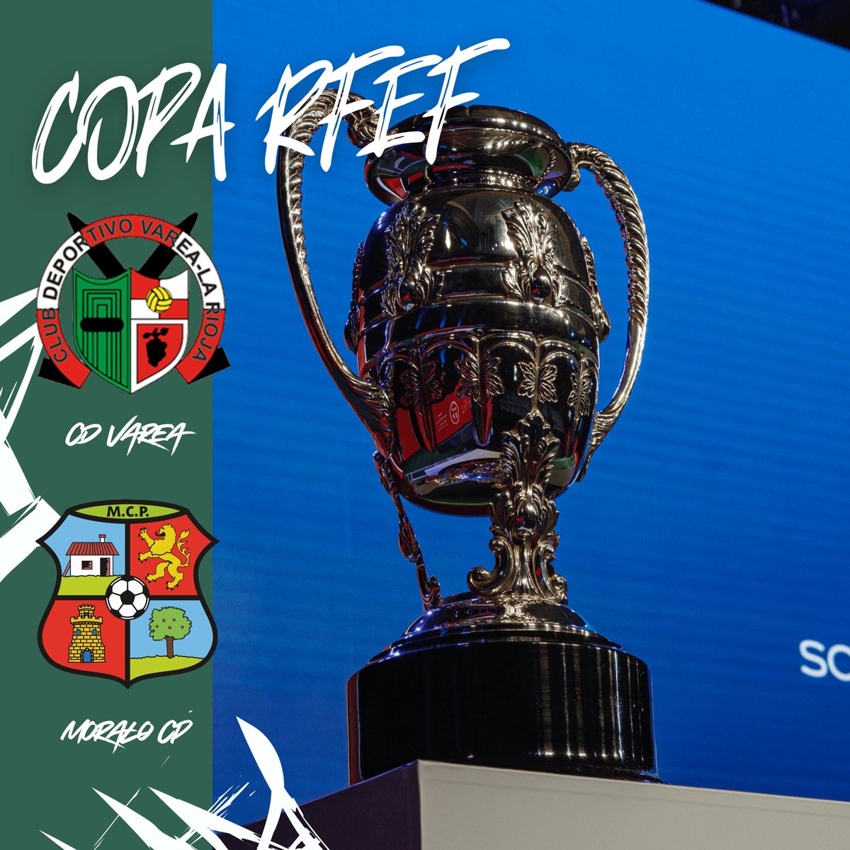 Copa RFEF | Sorteo

🏆 ¡Ya tenemos rival para la Copa RFEF! 

🚌Nos desplazaremos hasta La Rioja para disputar los dieciseisavos de Copa Federación ante <a href="/vareaoficial/">Club Deportivo Varea</a> 

#QueremosVolver
#CopaRFEF