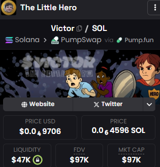 We want to clarify that SuperVictor Universe has NO connection with the $VICTOR token deployed on <a href="/solana/">Solana</a>  

CA: Cx6agZZs3sBnLmyADSq5ecXtxR7cXLPJSsdMv2PApump

Our official ecosystem runs on <a href="/MultiversX/">Multiversᕽ</a> , and our only verified account is 👉 <a href="/SVictorUniverse/">SuperVictor Universe</a> .

Please stay safe,