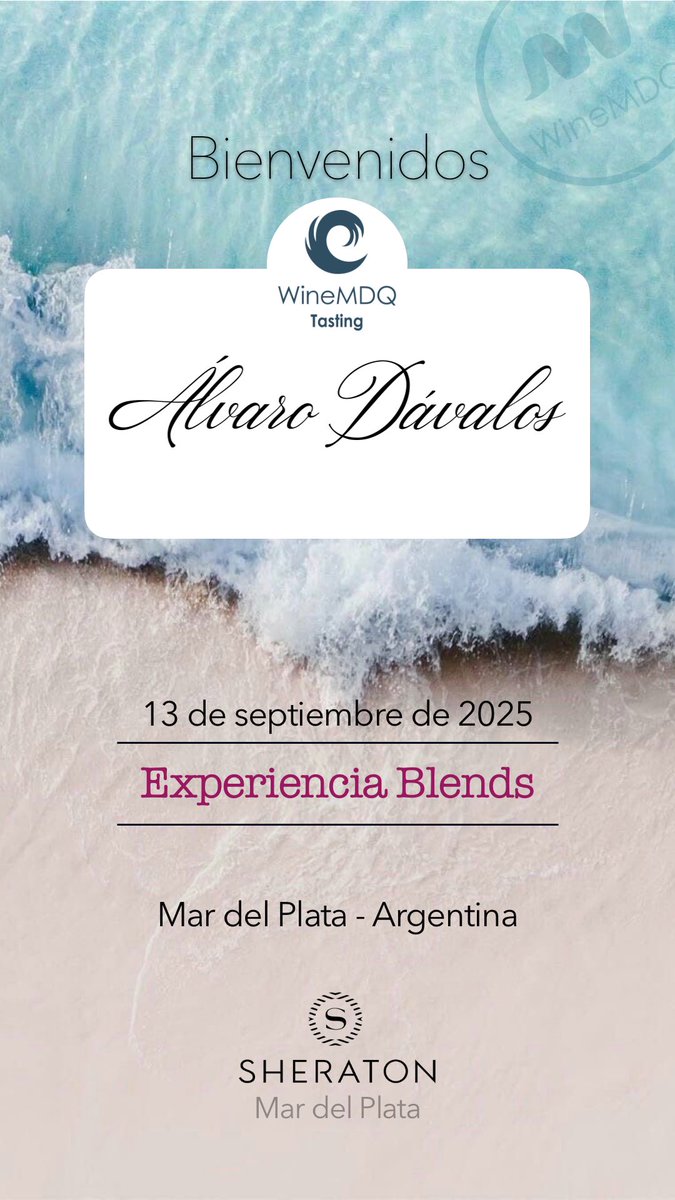 Bienvenidos al WineMDQ Blends Tasting 2025