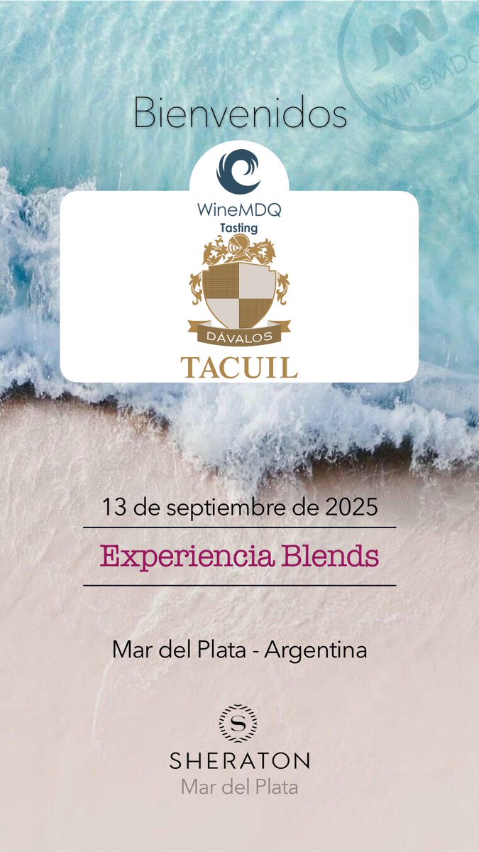 Bienvenidos al WineMDQ Blends Tasting 2025