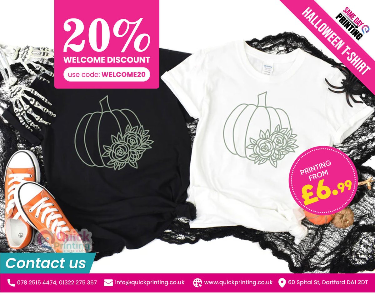 PrintingQuick's tweet photo. Rock this season with our Halloween Pumpkin Shirts! From halloween t shirts &amp; funny halloween shirts to skeleton t shirts &amp; spooky shirts, perfect for all ages.

Order Link: https://t.co/gcwkVHQb2c

#HalloweenTShirt #PumpkinShirt #SpookyShirts #SkeletonTShirt #HalloweenShirts https://t.co/egxA4qjuAN