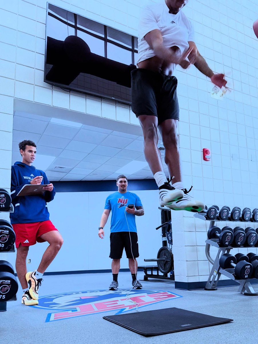 Newman Athletic Performance (@newmanjetsap) on Twitter photo Putting the Jets’ bounce to the test 💥 
Vertical jump testing with <a href="/NewmanJetsMBB/">Newman Men’s Basketball</a> 🏀
#JetPower ✈️ Putting the Jets’ bounce to the test 💥 
Vertical jump testing with <a href="/NewmanJetsMBB/">Newman Men’s Basketball</a> 🏀
#JetPower ✈️