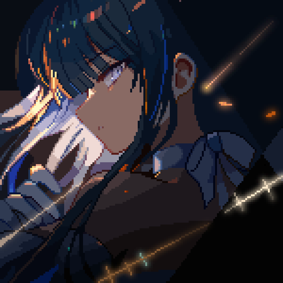 Happy Birthday Saori !!! 🎉
#錠前サオリ生誕祭2025 #ドット絵 #Pixelart #BlueArchive #ブルアカ