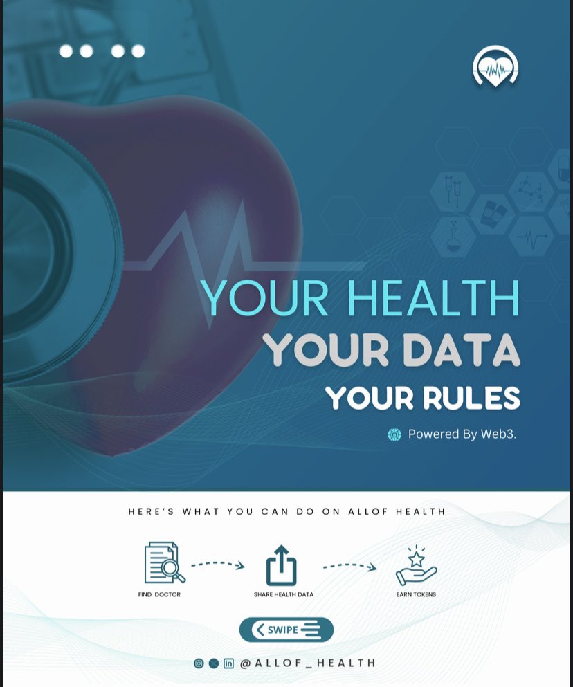 allof_health's tweet photo. The Wait is Over! 

Our Public beta will be live tomorrow.🎉 

YOUR HEALTH, YOUR POWER! 

Discover top doctors, share your health data SAFELY, boost your mood, and EARN REWARDS with Allof Health.

Get early access today: https://t.co/DTVfMvF2ES

#AllofHealth
#DigitalHealthAfrica https://t.co/cWfS4QbC6p