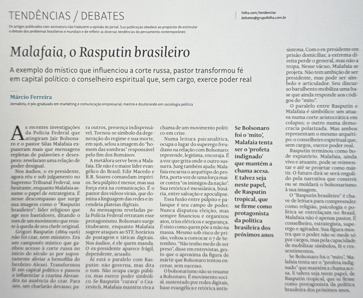 Com Malafaia! Que fase!