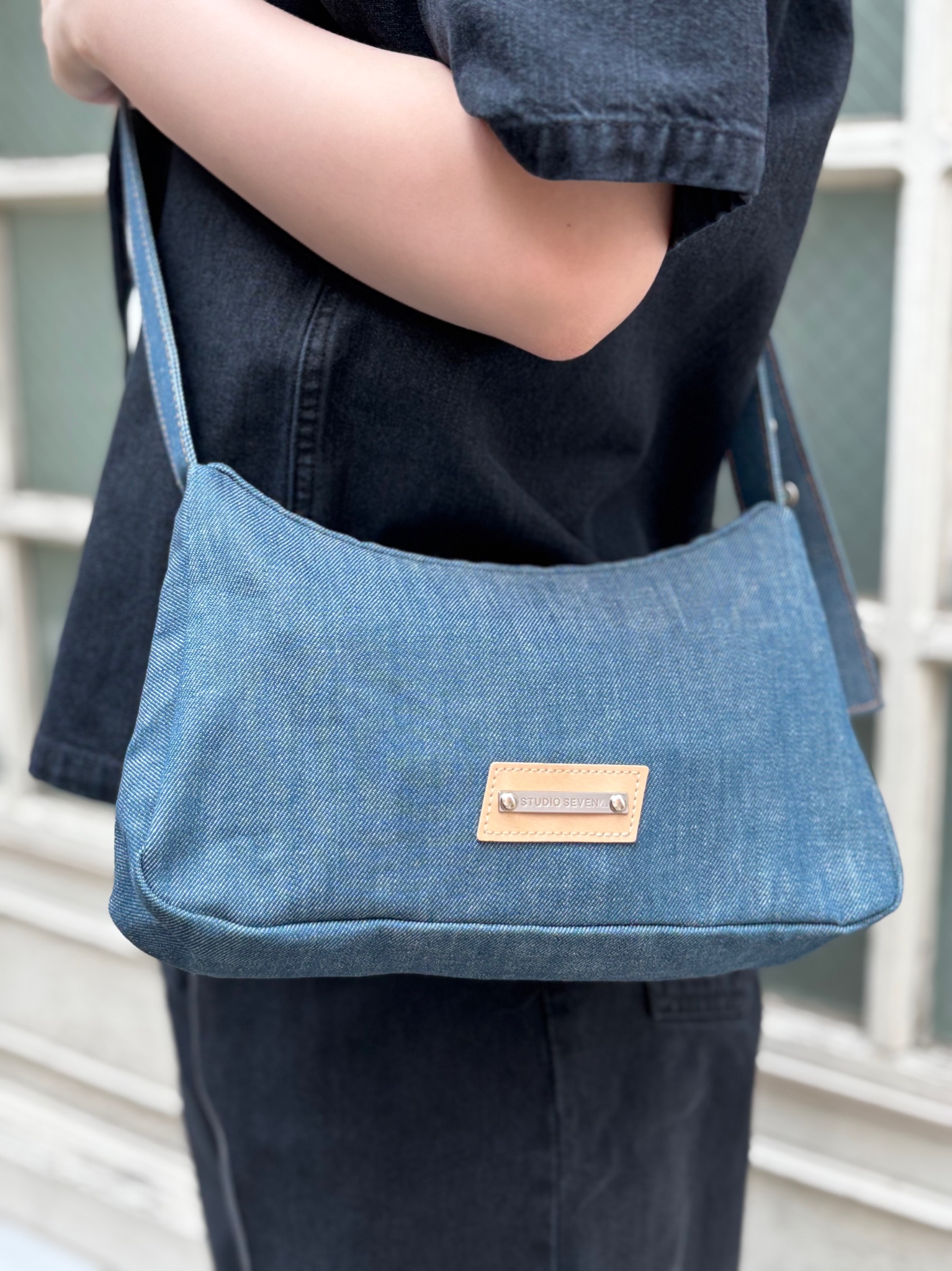 【匿名配送】STUDIOSEVEN Denim MiniShoulder Bag 匿名配送】STUDIOSEVEN Denim MiniShoulder Bag