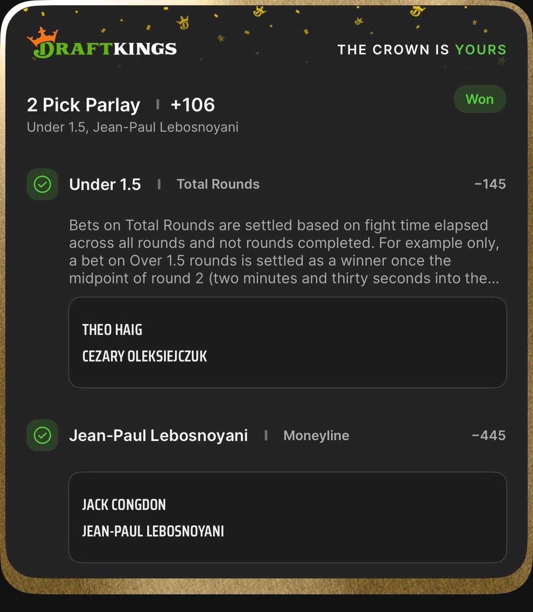 Winners called out in premium last night by <a href="/TheRealDWill__/">DWill</a> 🧹