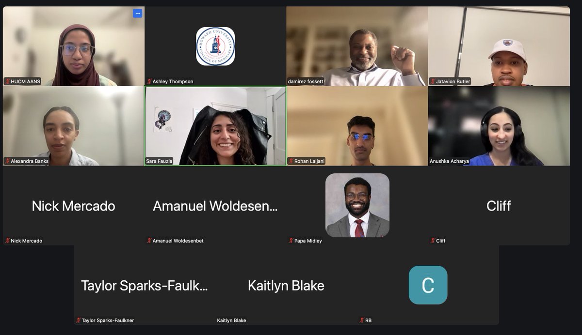 Kicking off the academic year strong with our first Journal Club!

Dr. Fossett led the way with an excellent presentation on meningiomas, followed by our Chapter President, Anushka, on gene expression changes linked to meningioma recurrence after gross total resection.