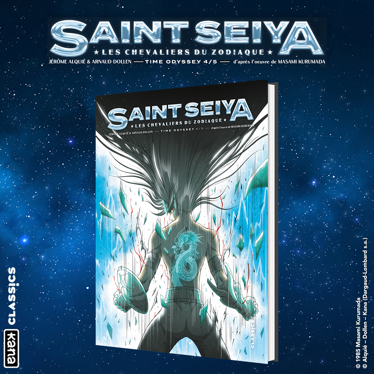 EditionsKana's tweet photo. On vous dévoile la couverture du tome 4 de Saint Seiya Time Odyssey !

L'album sera disponible le 14 novembre, aux côtés de la version collector. Quelle édition avez-vous prévu d'ajouter à votre collection ? 🤔 https://t.co/dMQKmfeBlf