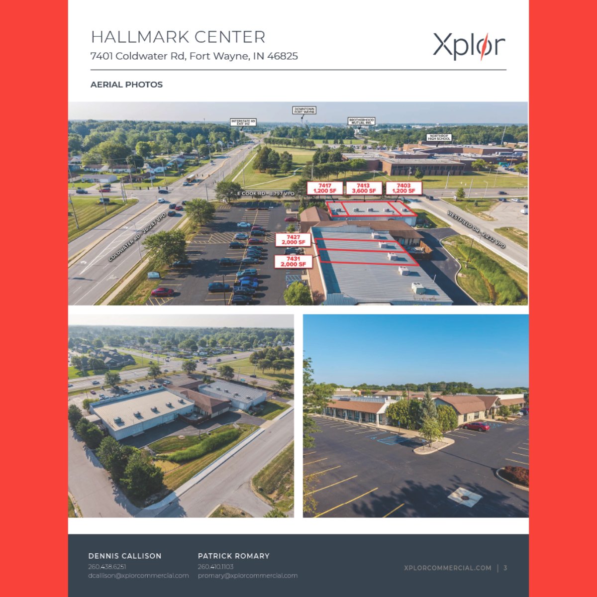 XplorCommercial's tweet photo. Introducing an exceptional leasing opportunity at 7401 Coldwater Rd in Fort Wayne, IN.

LEASE RATE $15.00 SF/yr 
BUILDING SIZE 22,612 SF 
LOT SIZE         2.98 Acres 

Patrick Romary - 260.410.1103
https://t.co/qsUkTUD8YX https://t.co/tRiiG2SsyW