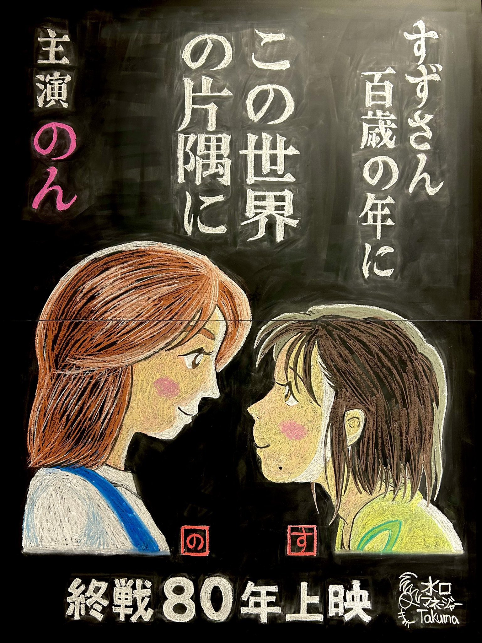 今日の水口さん展(『この世界の片隅に』公式ファンアート集