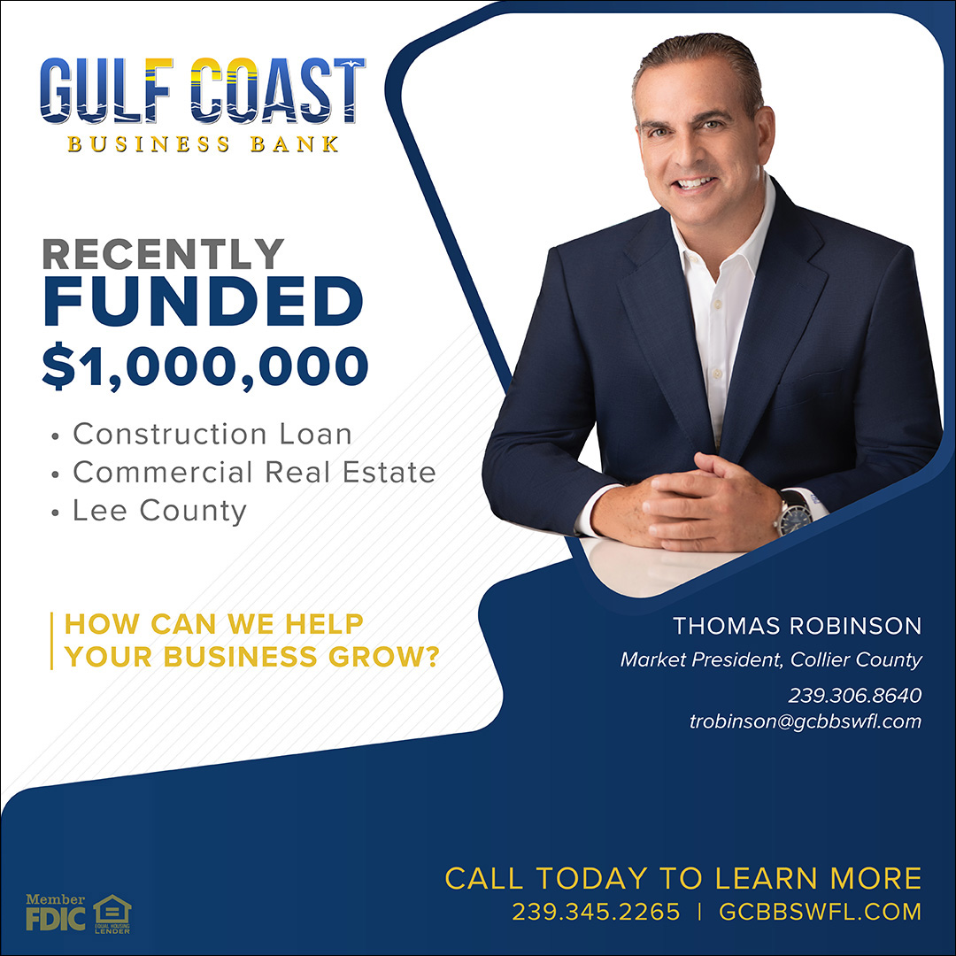 GCBBSWFL's tweet photo. Gulf Coast Business Bank is proud to celebrate the recently funded loans that fuel growth in our community. From small businesses to local entrepreneurs, we’re committed to being the financial partner that helps dreams take root and grow.
239-345-2265 | https://t.co/XFo8xuhg7Y https://t.co/VoUgldGG4y