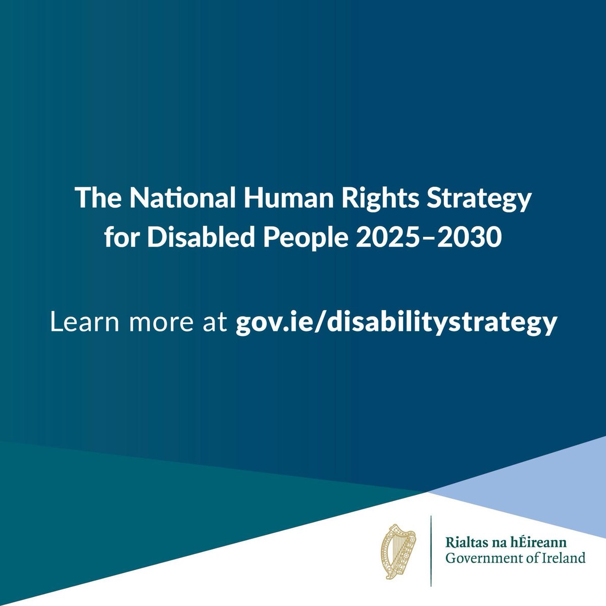 Government has today announced the publication of the National Human Rights Strategy for Disabled People 2025-2030.

The development process for the Strategy was driven by disabled people and their representative organisations.