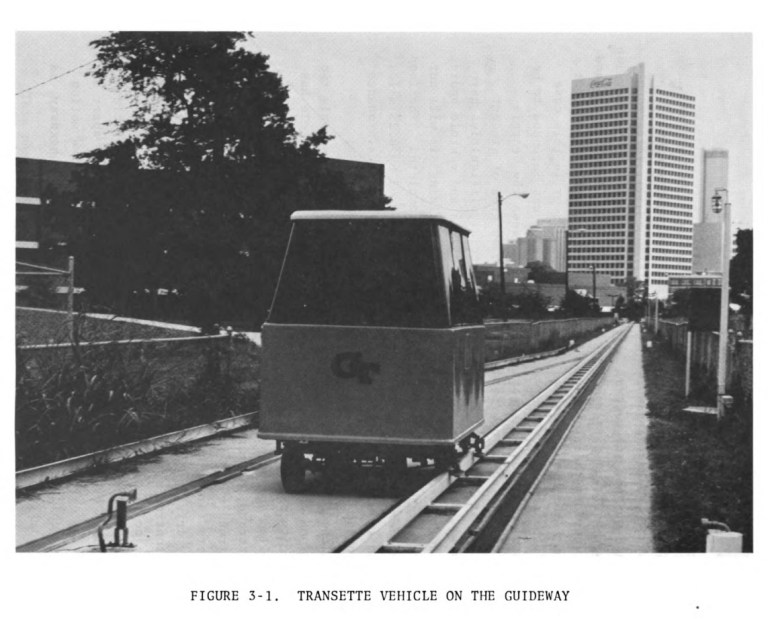 Hey y'all, why are we bothering with this ancient pod technology silliness for the Beltline? Didn't we already try this in the 70s? It didn't work then, why would it work now???

Seriously, just use sleek, modern, high-tech light rail like the rest of the world. Sheesh.