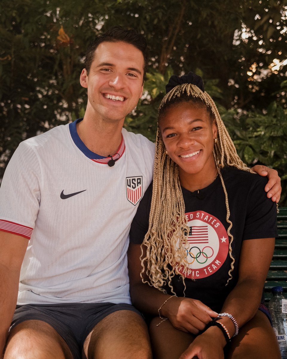 McGillProd's tweet photo. One year ago, we were at the Paris @Olympics  , capturing @raymondbraun in conversation with athletes competing at the games.

Focussed on the importance of health and well-being and the pressures of competing on the world stage, we filmed athletes like @arianaramsey_  , Mitchell Saron , and @ChrisNilsen2  (among others), as they outlined their strategies for mental preparation and dealing with the rollercoaster of success and defeat.

We also ran the Marathon Pour Tous, an overnight race on the official Olympic marathon course with 20,000 people, speaking to attendees about their reasons for running.

It was fascinating to hear athletes speak in personal terms about the difficulties they face.