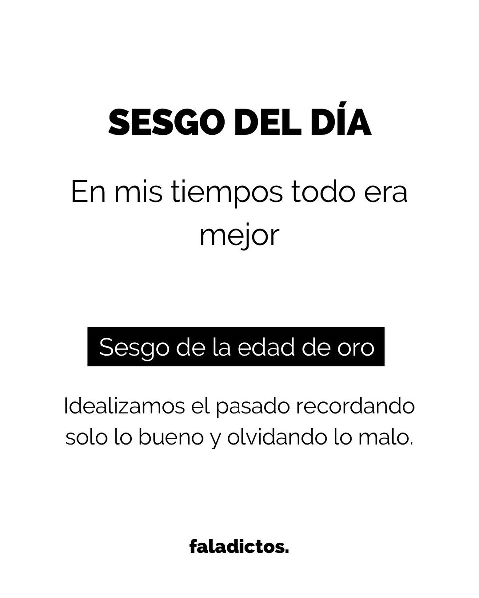 Por un mundo más racional.