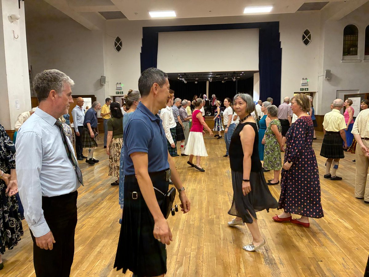 SummerTuesdayUK's tweet photo. Our final Summer Tuesday of 2025 is next week. How sad is that. Don't miss the chance to dance to Frank Reid and his band. A big crowd had a great time dancing to Ian Robertson's fabulous music yesterday. https://t.co/jQNnSyE3Jc