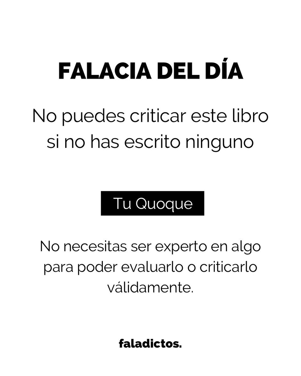 Por un mundo más racional.