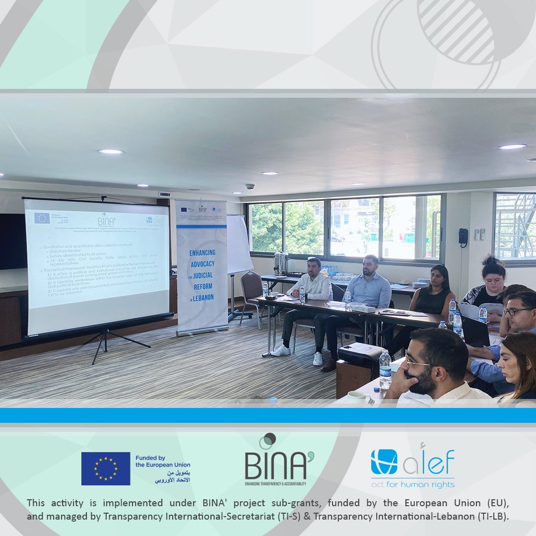 ALEF - Act for Human Rights tweet media