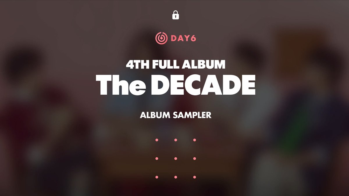 DAY6(데이식스) 4th Full Album &lt;The DECADE&gt;
Album Sampler

youtu.be/pvQKocrFA4A

ALBUM RELEASE⬇ 
2025.09.05 FRI 6PM (KST)
 
#DAY6 #데이식스
#The_DECADE
#DAY6_10th_Anniversary