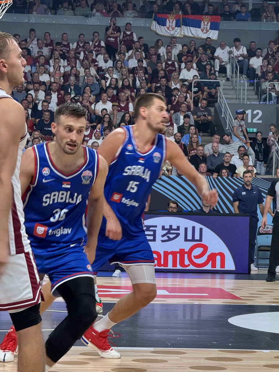 Let’s go 🇷🇸 vs 🇹🇷 tonite 21.15 local time ⁦<a href="/Xiaomi/">Xiaomi</a>⁩ arena #idemooobreee 💪🇷🇸🏀❤️🙏