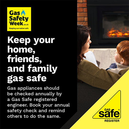 Gas Safety Week 2025 has arrived! This year is about keeping our family and those around us gas safe. Because we all have a role in creating a gas safe nation, and your role can make all the difference.
More tips: rb.gy/r0xnd
#GSW25
<a href="/GasSafeRegister/">Gas Safe Register</a> <a href="/GasSafetyWeek/">Gas Safety Week</a>