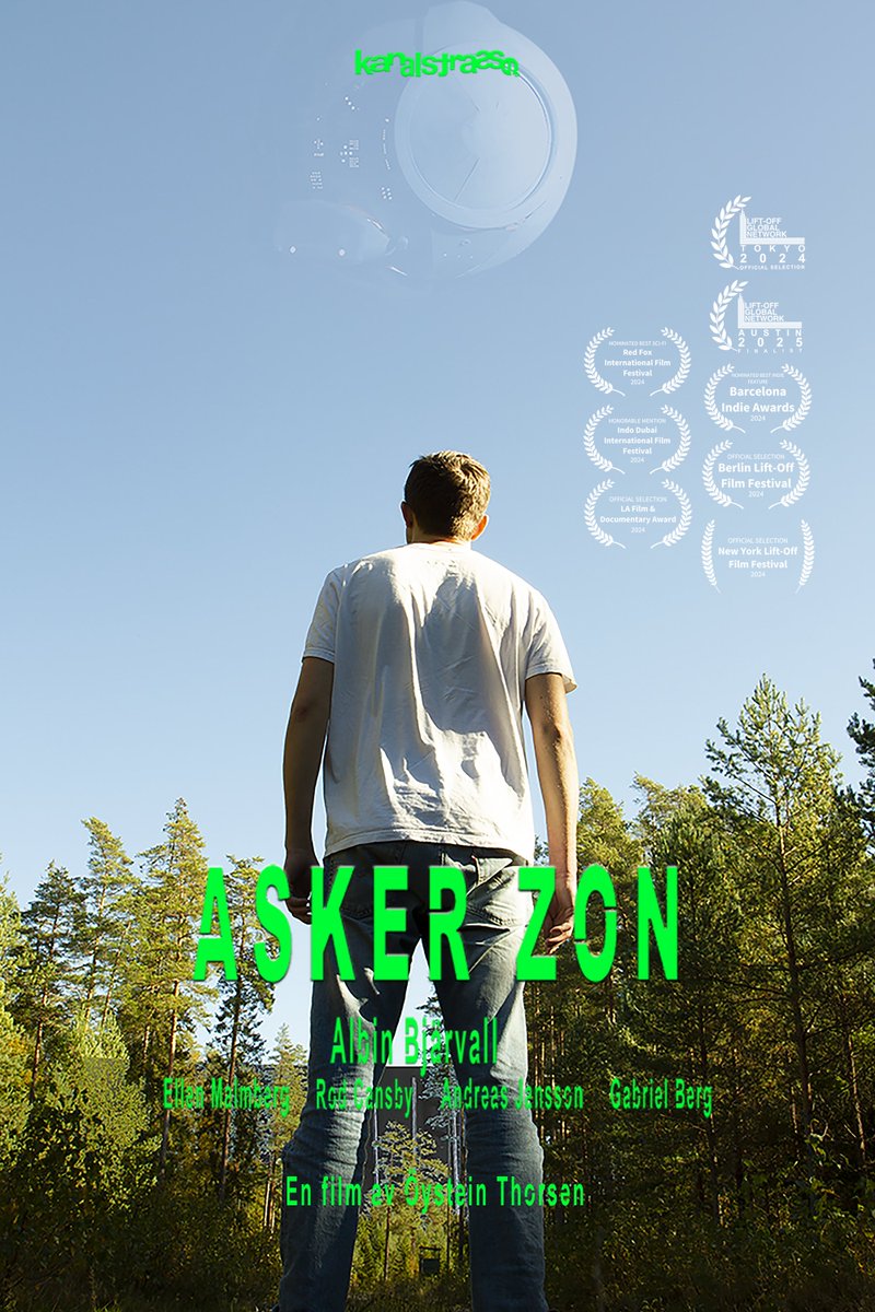 Alla här på #Kanalstrasse är väldigt glada för att <a href="/SFAnytimeFilms/">SF Anytime</a> numera distribuerar "Behind the Scenes" (2021) och "Asker Zon" (2024). 
BTS är ett fantasy-drama och producerades i princip utan kostnad under covid, medan AZ är ett mikro-budget scifi-drama. #indiefilm