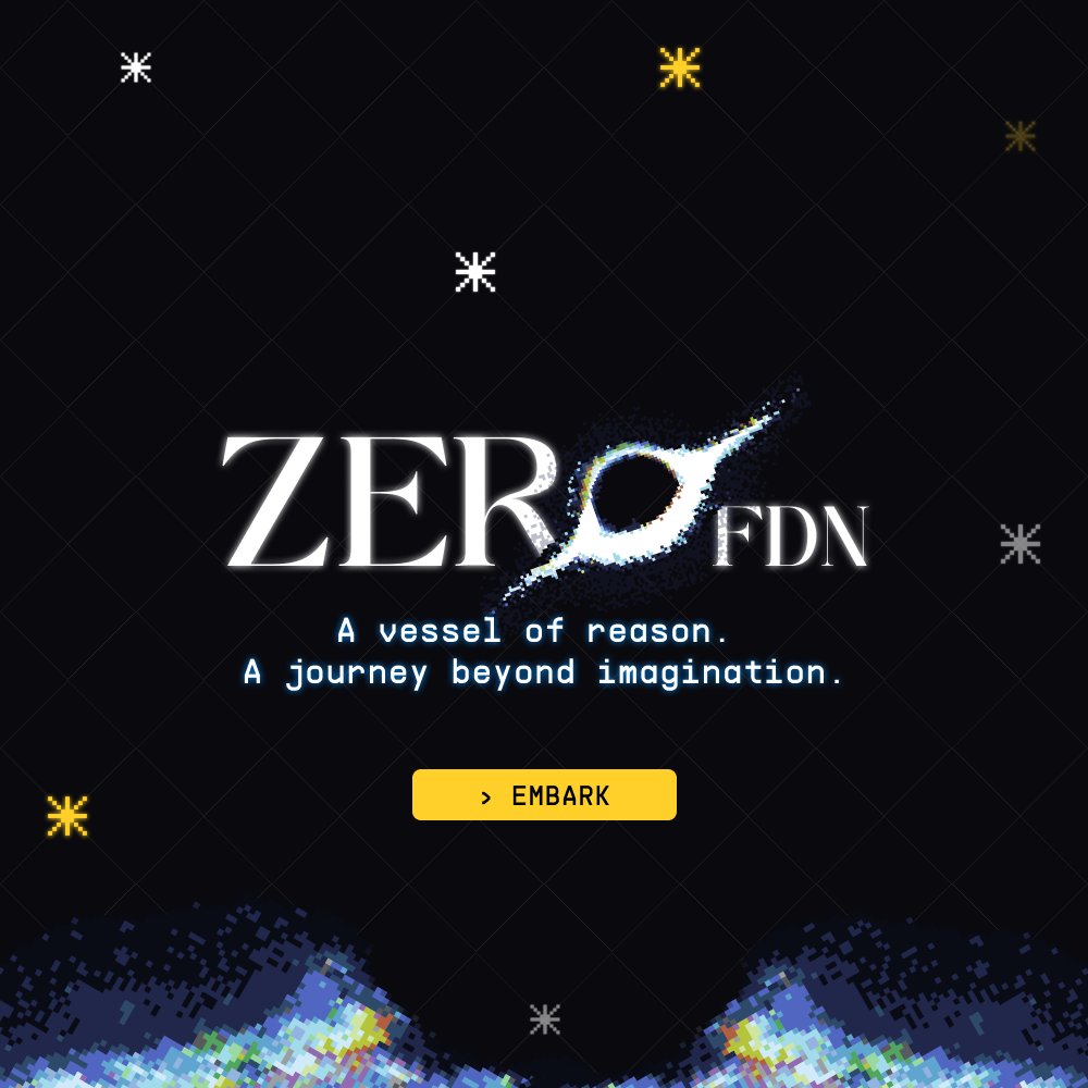 Welcome to the Zero Foundation.