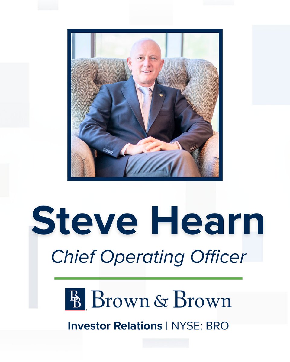 We are proud to announce that Steve Hearn, Chief Operating Officer, will lead all operations outside of North America across both the Retail and Specialty Distribution segments, effective immediately.

“We look forward to Steve’s continued leadership and the value he will provide