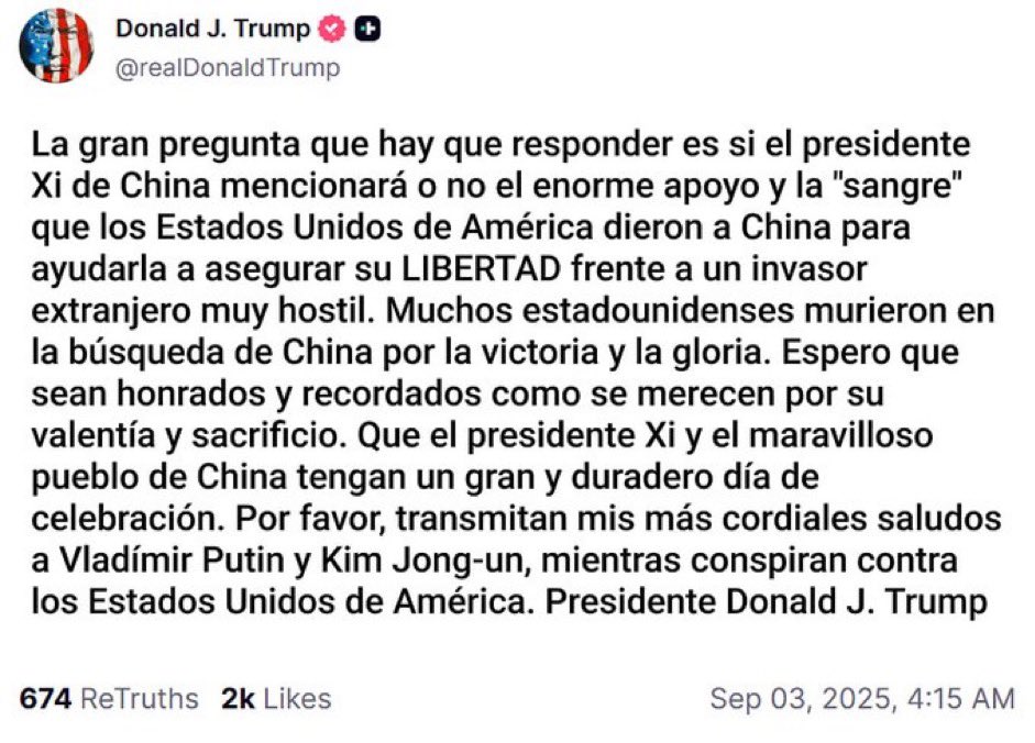 Cuando un tipo egocéntrico, que se cree el centro del mundo, es ignorado olímpicamente por las figuras más relevantes de la escena global… la frustración se le transparenta incluso desde la distancia… pastillas para el dolor es lo que lleva esto! 😇
