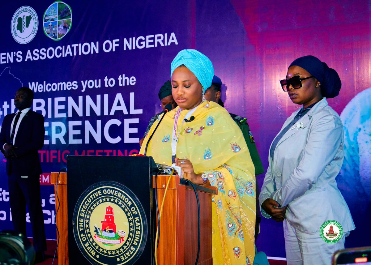 fatimatukr's tweet image. It was an honor to speak at the MWAN Biennial Conference held in Northern Nigeria for the very first time in 47 years.