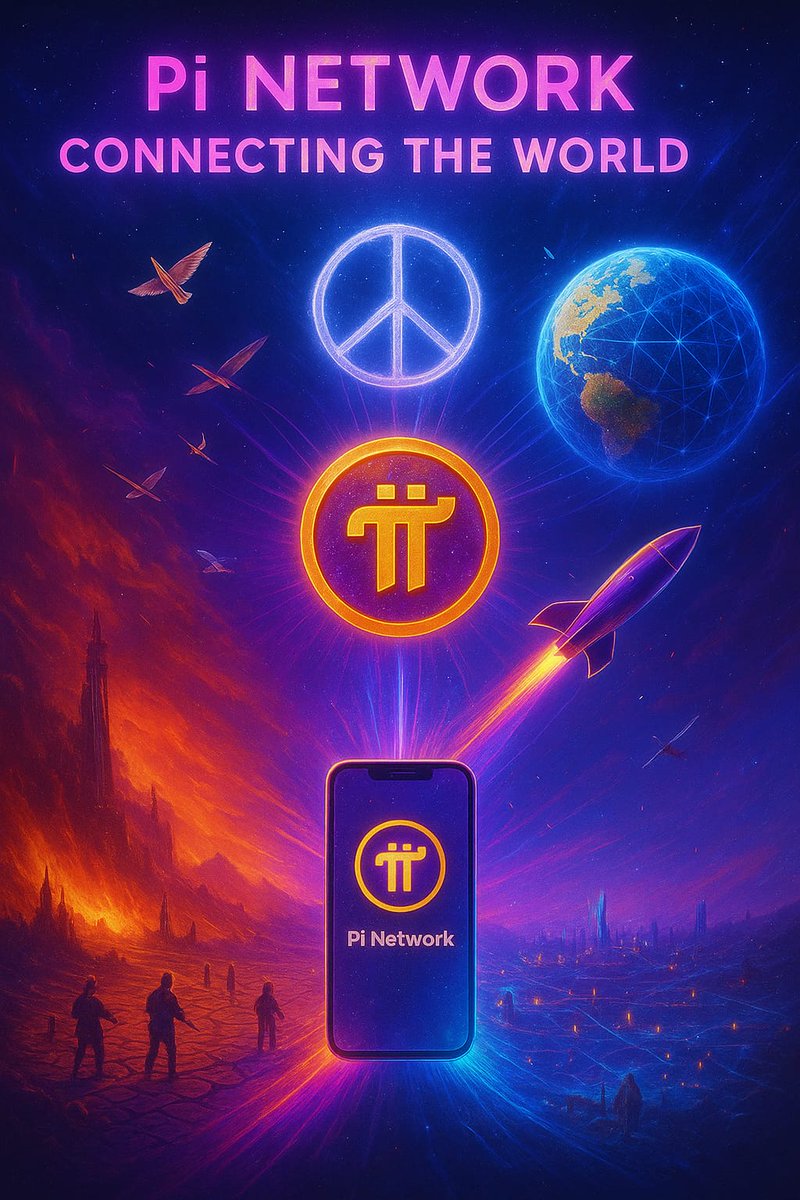 🌍✨ Pi Network: Connecting the World! ✨🌍

🚀Empowering people everywhere with a decentralized, inclusive digital economy🌐
💛One Pi at a time, building peace ☮️,trust 🤝,and innovation💡for all.

📲 Join the revolution today!
🔗 #PiNetwork #Blockchain #Crypto #Web3  🚀🌟