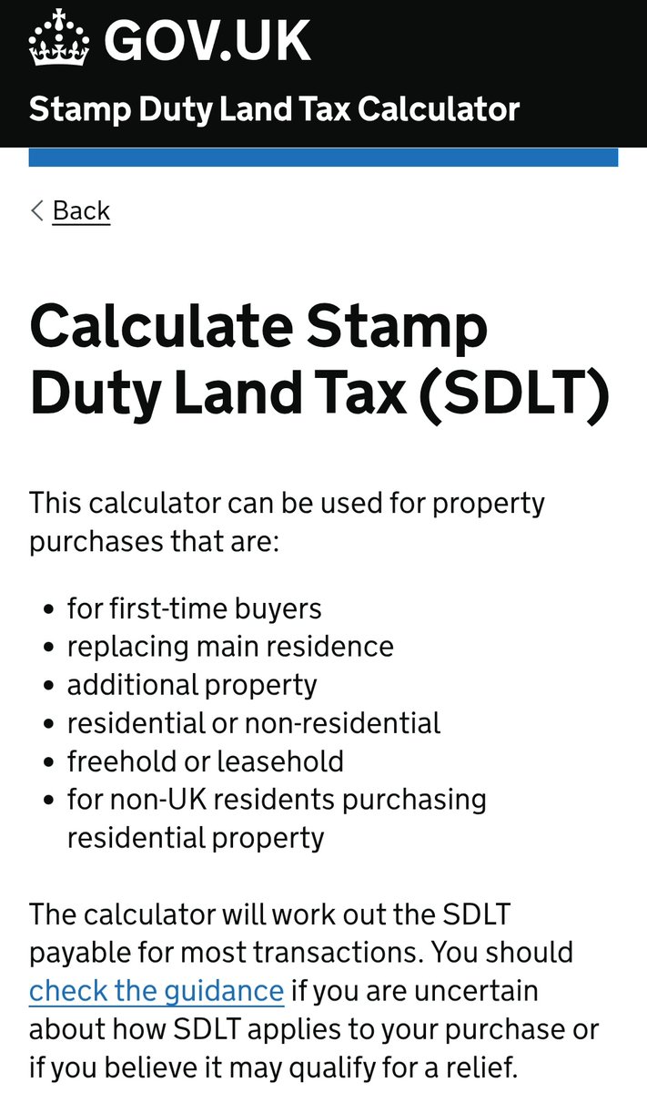 Thinking of buying another property?

Then please use the Government’s very own stamp duty calculator to make sure you pay the right amount.

GOV.UK share.google/XrozyycEWbVt2d…