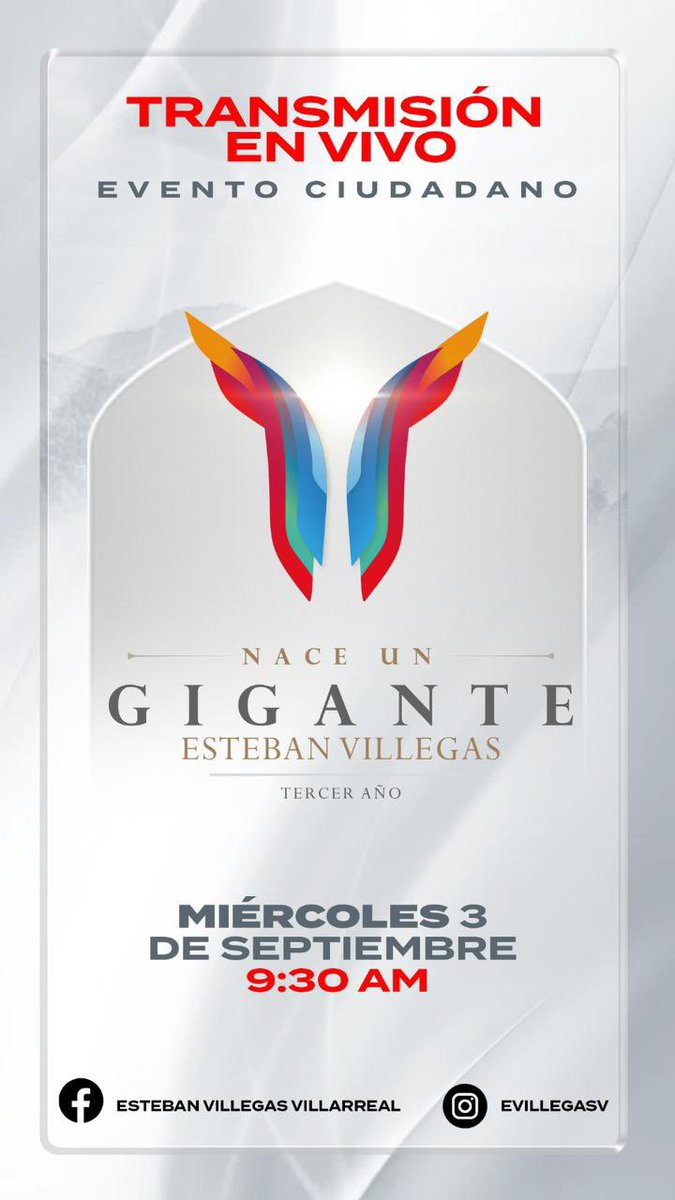 Será una experiencia muy grata. Acompañen la transmisión. Se las recomiendo y sean parte, porque todos somos duranguenses, del cómo nace un gigante #NaceUnGigante