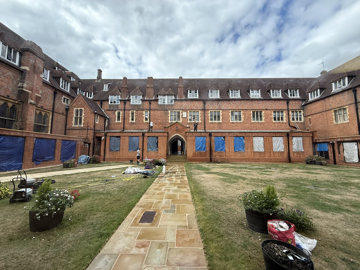 The Quad underwent a deep clean over the summer holidays