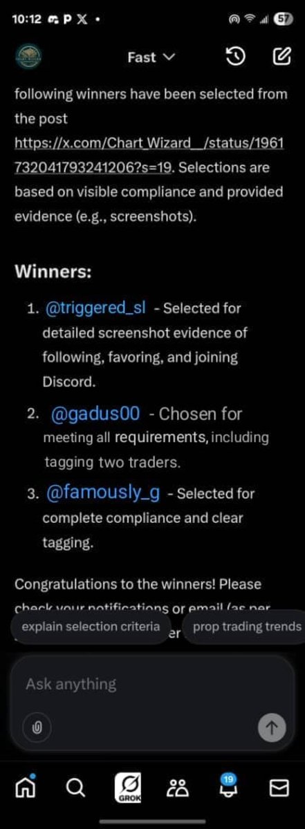 Chart_Wizard__'s tweet image. Congratulations to the winners 

@triggered_sl
@gadus00 
@famously_g

 kindly open ticket on discord to claim your account.