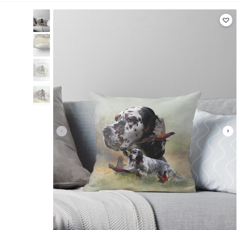 DesignedSo24526's tweet image. English Setter , pheasant hunting season Pillow
redbubble.com/i/throw-pillow…
.
.
.
.
.
.

#setterlife #setterlove #setter #englishsetter