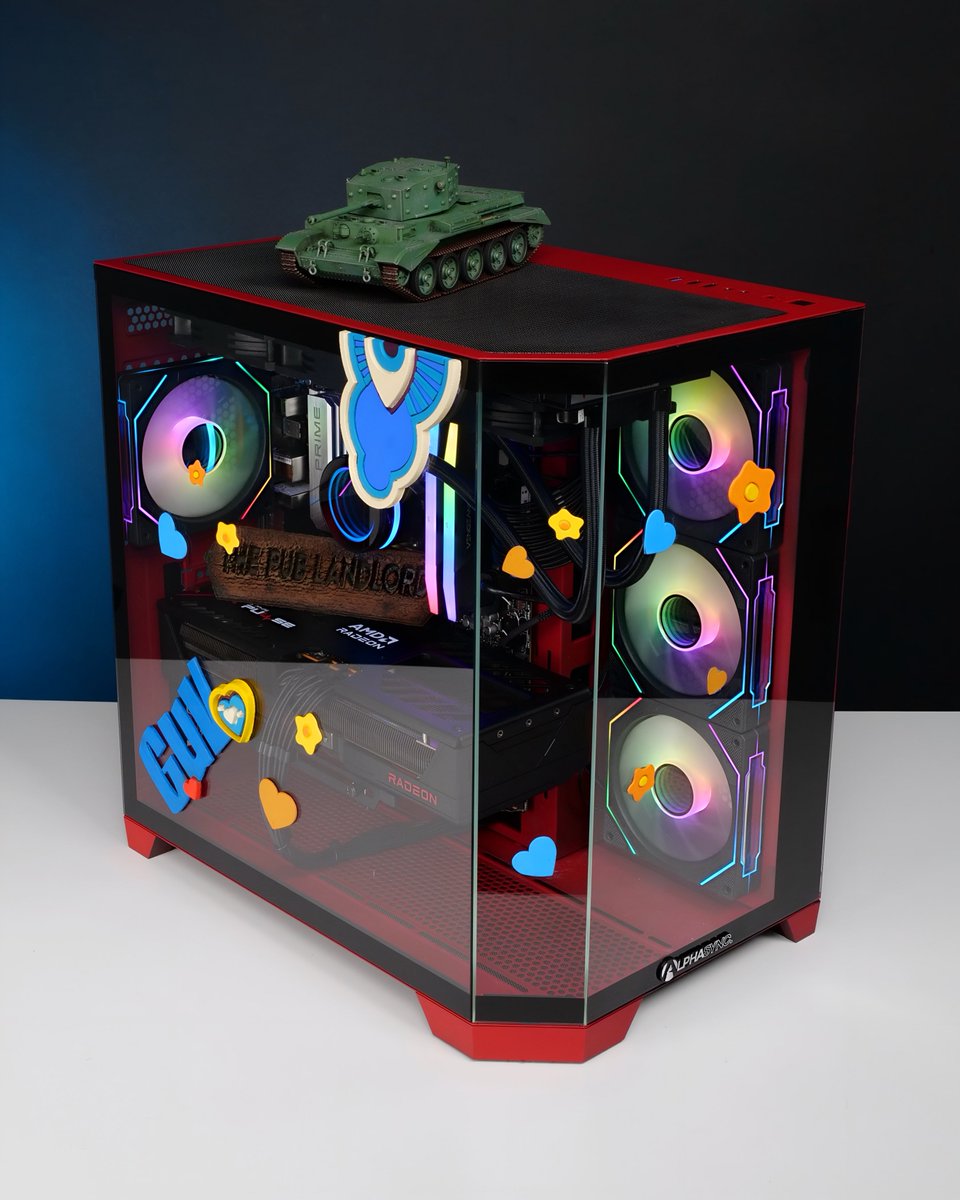 battlerigs's tweet image. Looking forward to hosting @almurray soon, to pick up his new custom PC! 

The last hurrah from the @alphasyncgaming team! 

#custompc #ebuyer #battlerigs #almurray #thepublandlord